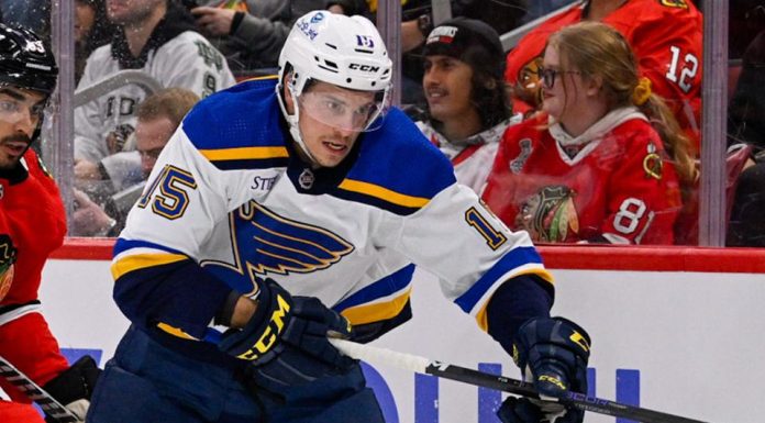 Stutzle has 2 goals, assist in Senators win against Blues