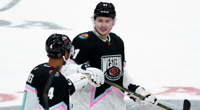 Tarasenko records 4 points at All-Star Game