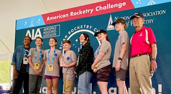 Richards School District Team Earns 6th Place in National Rocket Contest