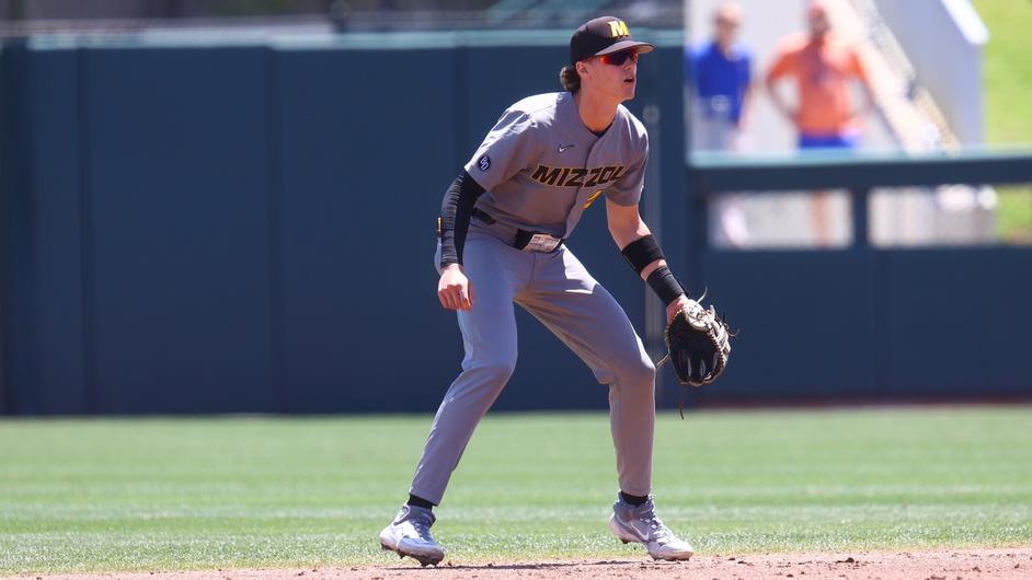 Missouri - NCAA Baseball : Logan Lunceford White Jersey