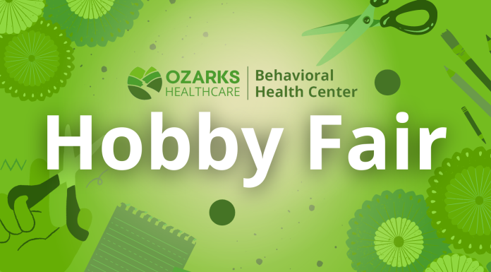 Ozarks Healthcare Behavioral Health Center (BHC) to host Hobby Fair: Promoting Mental Health and Wellbeing