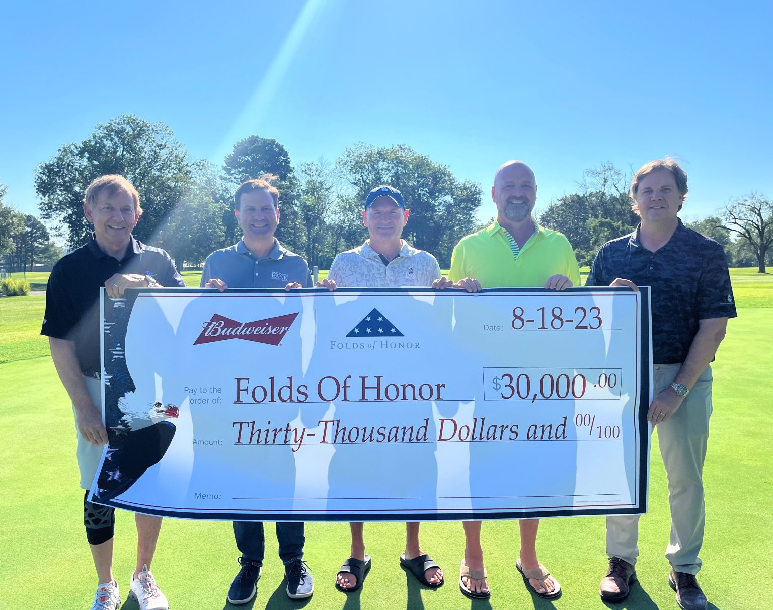 Second Annual West Plains Folds of Honor Golf Tournament Raises 30,000