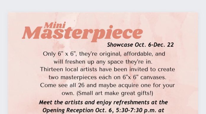 Mini Masterpiece Showcase begins tonight