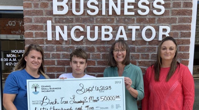 Birch Tree woman receives microloan from OzSBI for laundry business