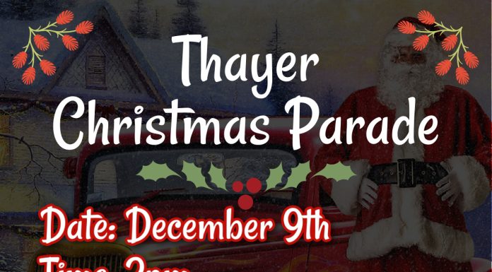 Thayer and Mammoth Spring Announce Hot-Rod Themed Christmas Parade