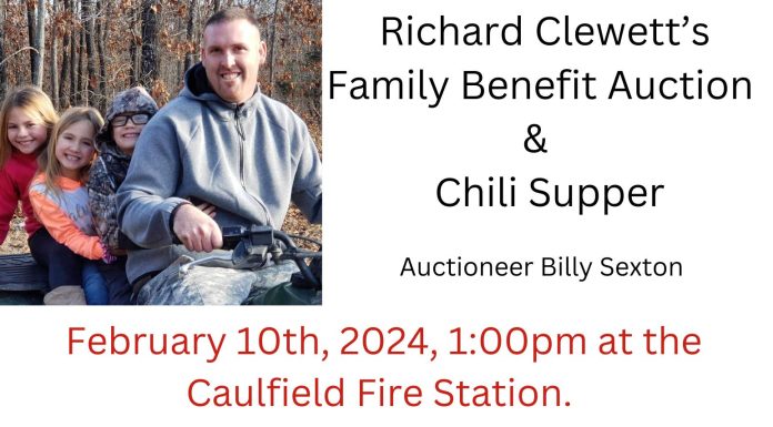 Benefit Auction and Chili Supper Planned Benefitting Family of Late Caulfield Firefighter