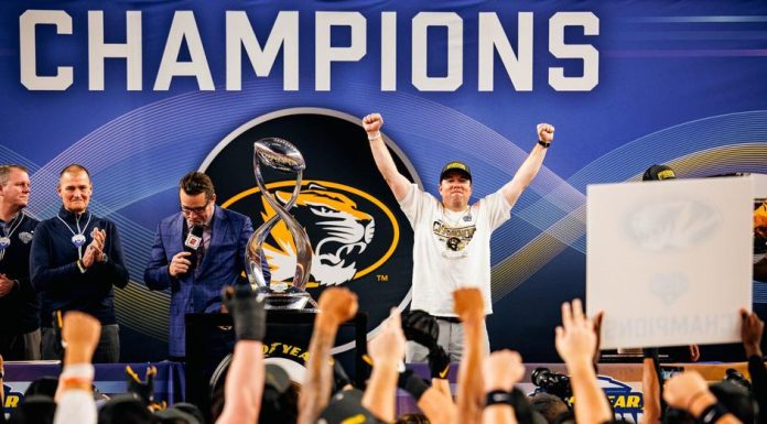 Mizzou Announces Contract Extension for Eliah Drinkwitz