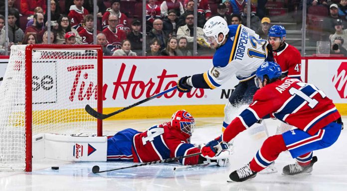 Krug has 5 assists, Blues cruise past Canadiens