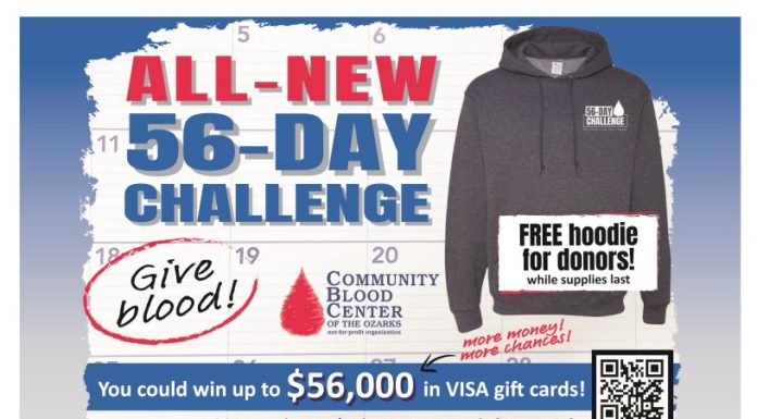 Join the Biggest Drive Challenge with Ozarks Healthcare and Community Blood Center of the Ozarks