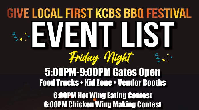 Give Local First KCBS BBQ Festival This Weekend; Schedule Announced