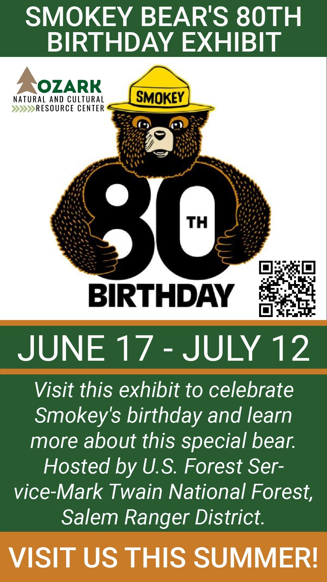 Smokey the Bear Paintings Moved to Salem, MO. for Character’s 80th ...