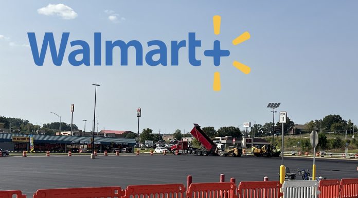 West Plains Walmart Announces Full Repair of Parking Lot
