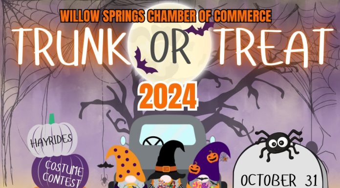 Willow Springs Chamber of Commerce to Host Trunk or Treat