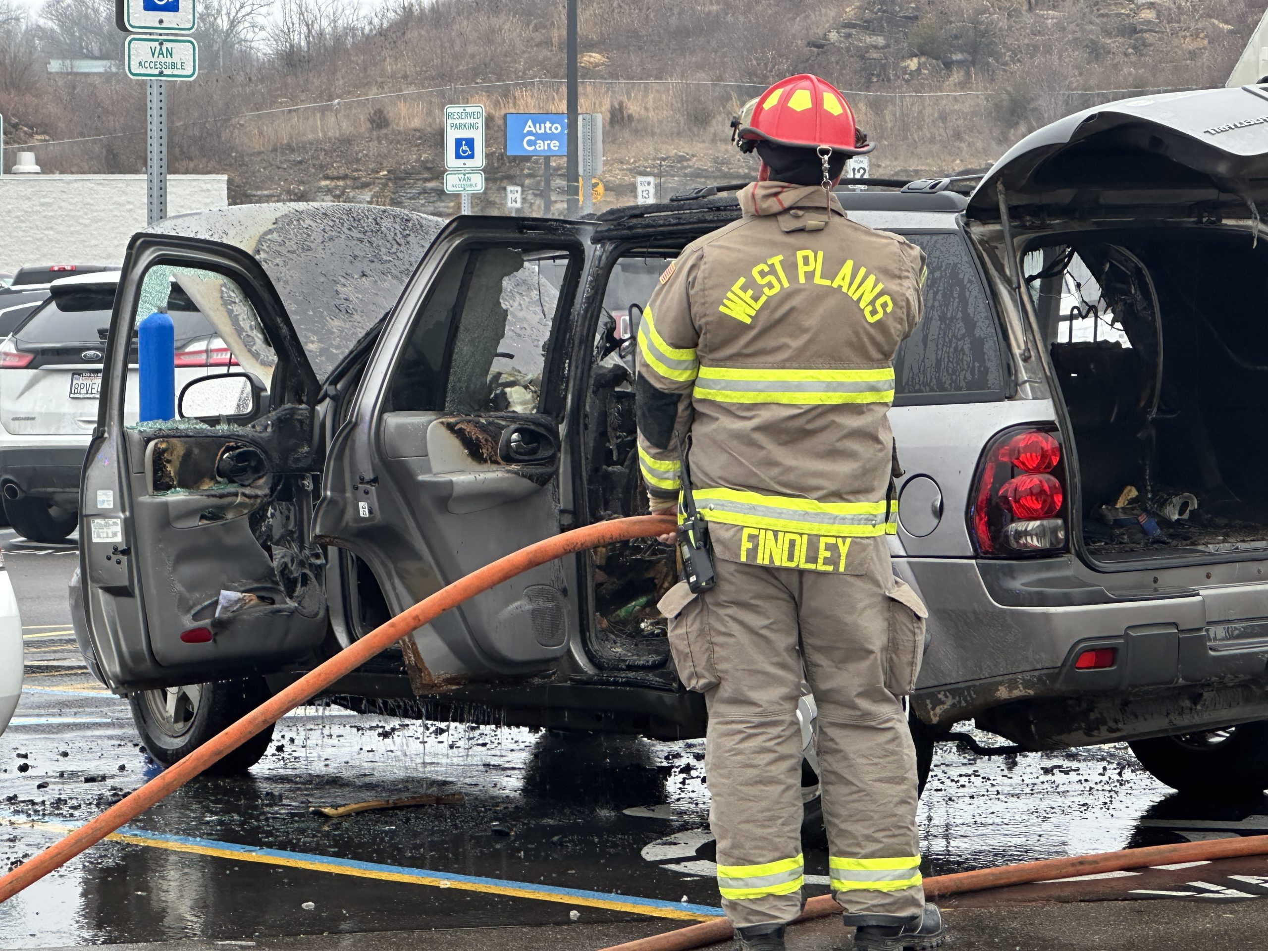 Emergency Personnel Respond to Car Fire in Southern Hills - Ozark Radio ...