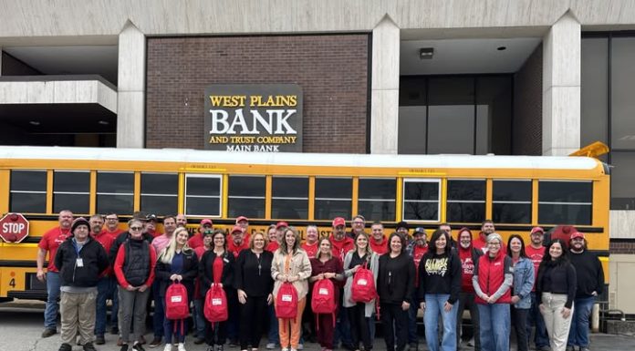 West Plains Bank Donates Funds for AEDs on R-VII Buses