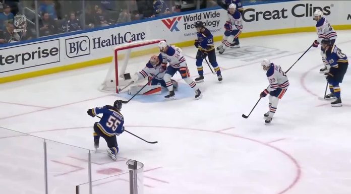 Brown scores in OT, Oilers recover to top Blues