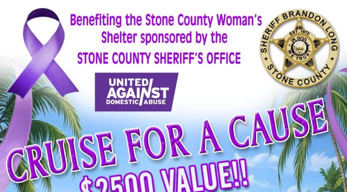 Stone County Sheriff’s Office Launches “Cruise for a Cause” Raffle to Support Women’s Abuse Shelter