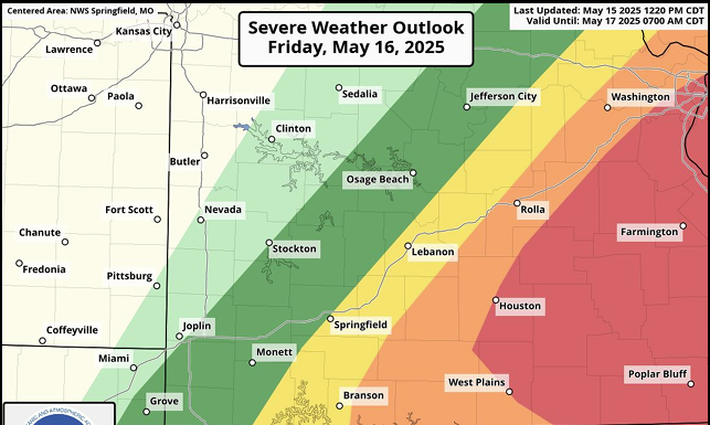 Storm Risk Today Stands at 4/5, Severe Risks Continue Through Tuesday