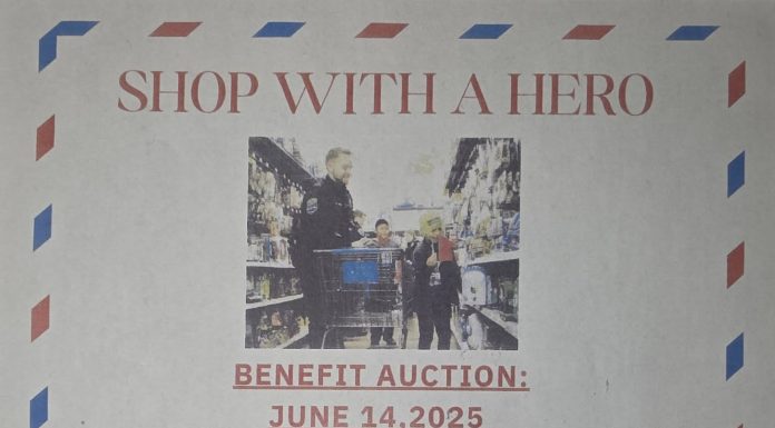 Shop With A Hero Benefit Auction June 14th