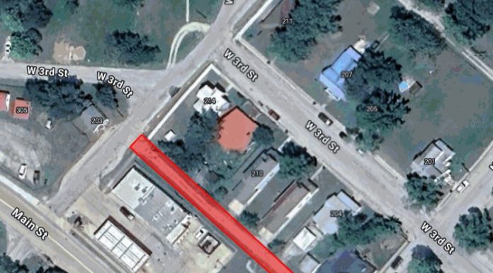 City of Willow Springs Alley Closed for “Indefinite Amount of Time”