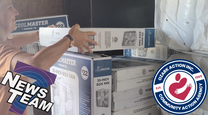 Elks Lodge Fan Drive Surplus Moves to Ozark Action, Inc.