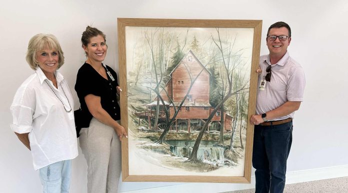 Ozarks Healthcare Showcases Local Artist Rosie Freeman’s Mill Paintings