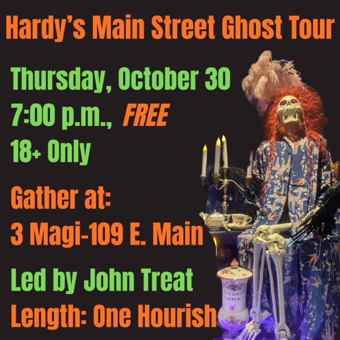 Hardy's Main Street Ghost Tour