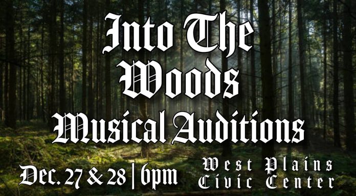 West Plains Playhouse Planning Auditions for “Into the Woods”