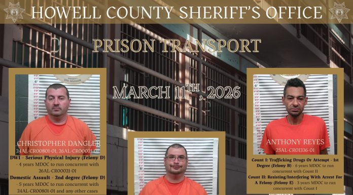 Howell County Prison Transport
