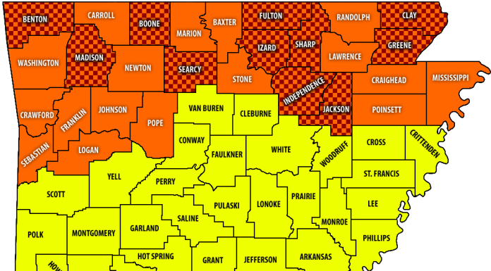 Several Arkansas Counties in Burn Ban Status