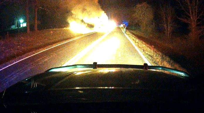 Semi Fire Closed N Highway For a Period this Morning