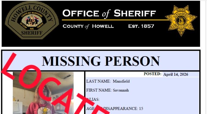 Missing Teen Has Been Located