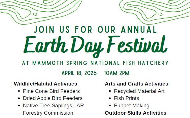 Earth Day Event Taking Place this Saturday in Mammoth Spring, AR.