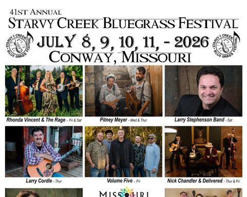 Rhonda Vincent to Play in Conway Bluegrass Festival