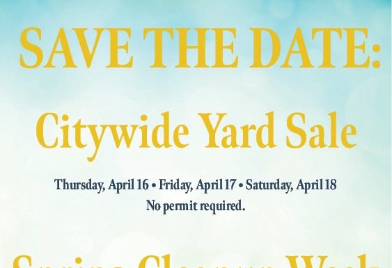 Citywide Yard Sale and Spring Cleanup Week Begin Soon in West Plains