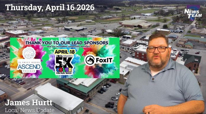 Ozark Radio News – 7AM News, Sports, Weather Broadcast – 04.16.26