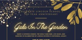 Gala in the Garden a 100 Year Celebration at The Historic Lincoln School