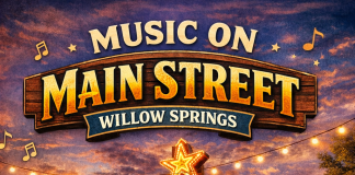 Music on Main in Downtown Willow Springs