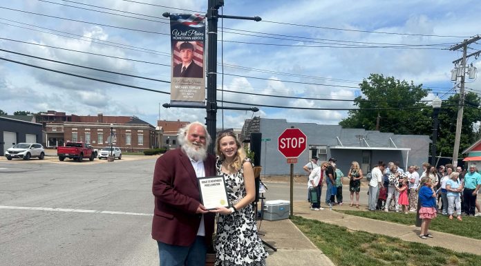 Road to Remember Ceremony on Monday