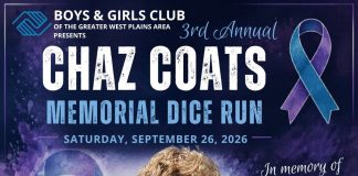 3rd Annual Chaz Coats Memorial Dice Run Slated For Saturday, September 26th