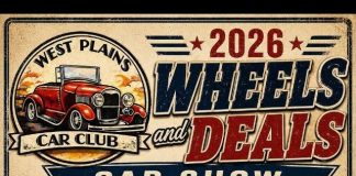 West Plains Car Club Wheels and Deals Car Show and Swap Meet Saturday