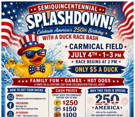 Optimist Club to Hold Duck Race