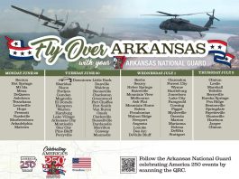 Arkansas National Guard Celebrating America 250 With Flyovers