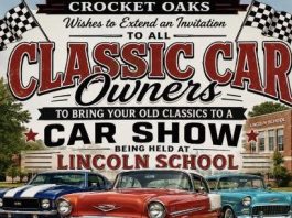 Car Show at Lincoln School this Friday