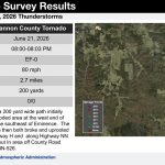 EF0 Tornado Confirmed by NWS in Shannon County
