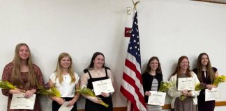 OZARK SPRING, NSDAR AWARDS SEVEN AREA HIGH SCHOOLS STUDENTS WITH THE DAR GOOD CITIZEN CERTIFICATE