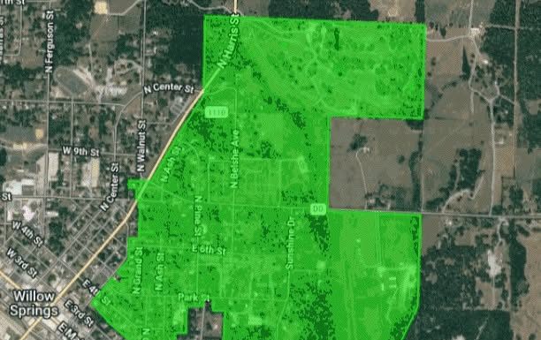 Planned Power Outage Tuesday in Willow Springs