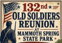 The 132nd Old Soldiers, Sailors, Marines and Air Force Reunion Begins Tuesday in Mammoth Spring