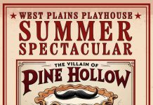 “The Villain of Pine Hollow” Stage Production Begins Shows Today
