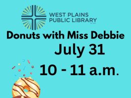 Summer Reading Program to Host Donuts with Debbie July 31st
